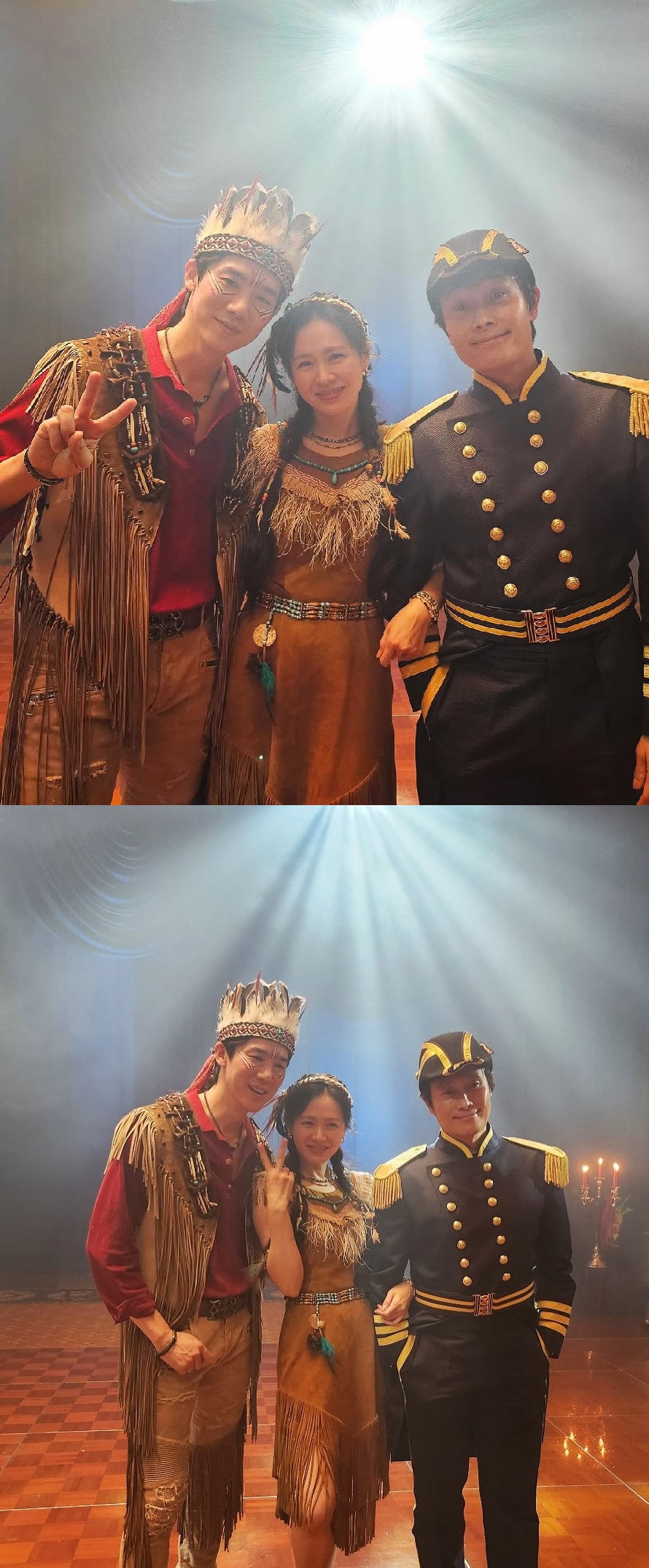 배우 유연석과 이병헌, 손예진.