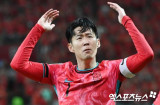 [공식발표] 손흥민, A매치 한국신기록 세운다…홍명보호 10월 명단 FW 승선→차범근·홍명보 136경기 넘는다