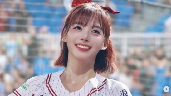 치어리더 하지원 