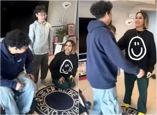 강원래와 김송 ai 영상