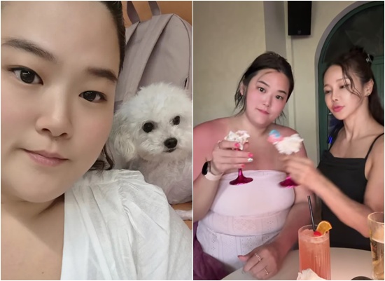 박수지, 박수지와 미나