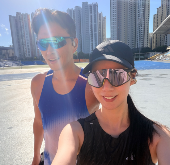 (왼쪽부터) 진태현과 박시은.