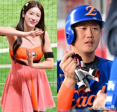 (왼쪽부터) 김연정, 하주석.