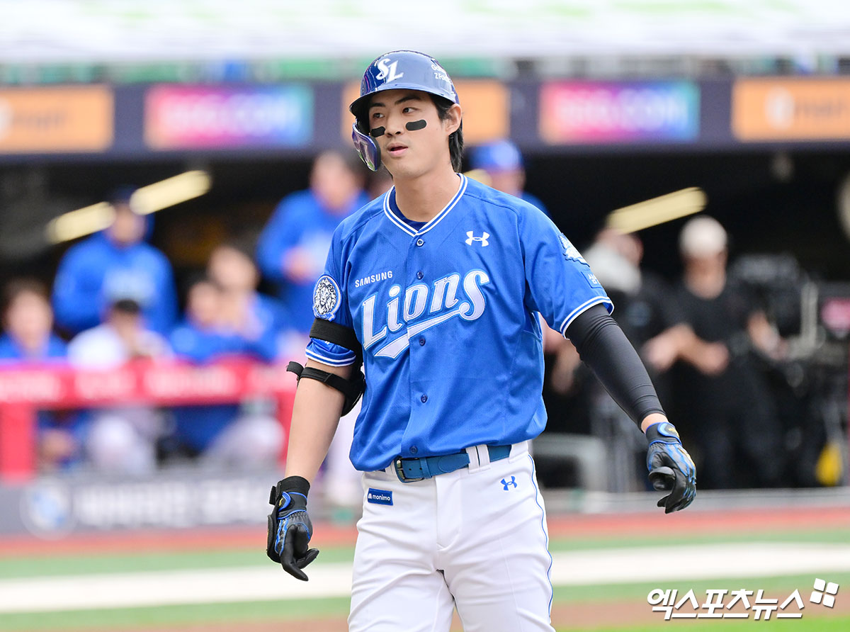 삼성 라이온즈 캡틴 구자욱이 11일 인천 SSG랜더스필드에서 열리는 SSG 랜더스와의 2025 신한 SOL Bank KBO 준플레이오프(5전 3승제, 삼성 1승) 2차전에 3번 지명타자로 선발 라인업에 이름을 올렸다. 사진 엑스포츠뉴스 DB