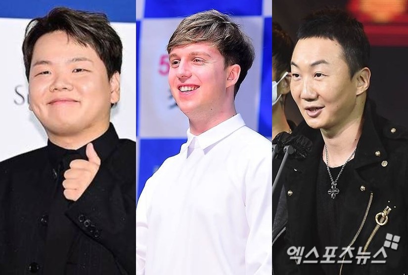 곽튜브, 줄리안, 이성우(왼쪽부터)