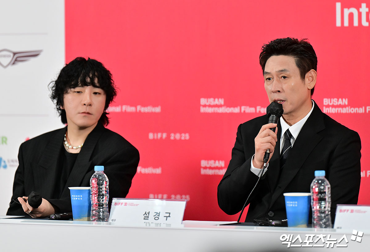 변성현 감독, 설경구 (왼쪽부터)