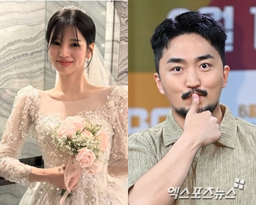 배우 안유정과 방송인 유병재 