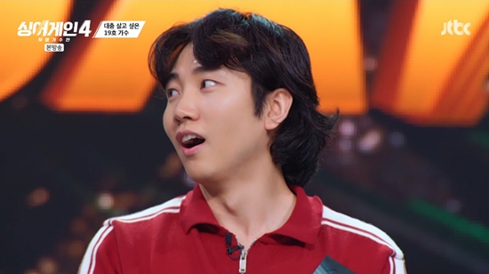 '싱어게인4'에서 첫 올어게인을 받은 19호 가수. 사진=JTBC 방송화면