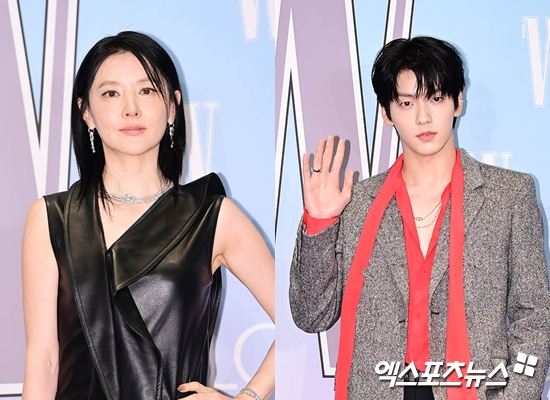 이영애, 투바투 수빈 (왼쪽부터)