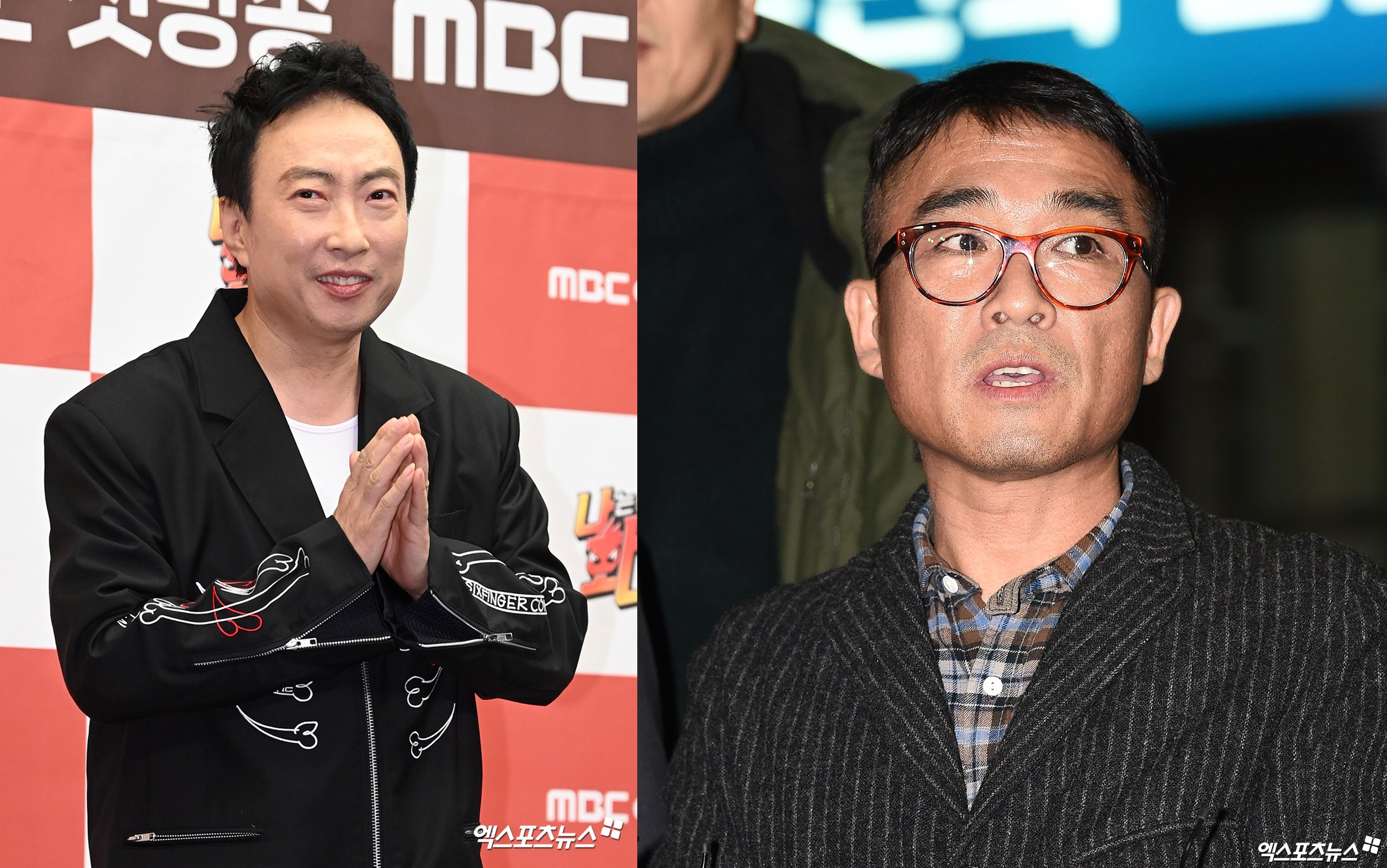 박명수, 김건모. 사진=엑스포츠뉴스 DB