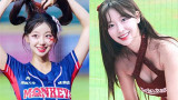 치어리더 우수한, '하체 여신'의 압도적 피지컬…"라인 미쳤다"