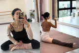 수지, 아름다운 발레리나로 변신…여리여리 '여신 뒷태' 뽐내 [★해시태그]