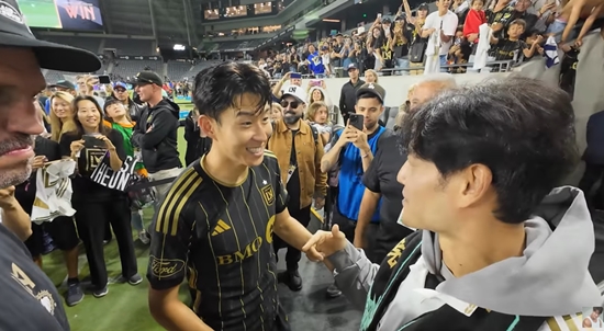 손흥민을 만난 김종국. 사진=유튜브 채널 '짐종국'