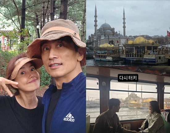 터키를 방문한 신애라, 차인표. 사진=신애라 계정