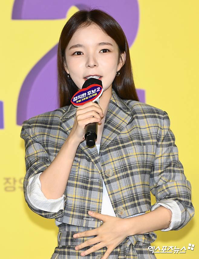 영화 '정직한 후보2' 제작보고회에 참석한 박진주