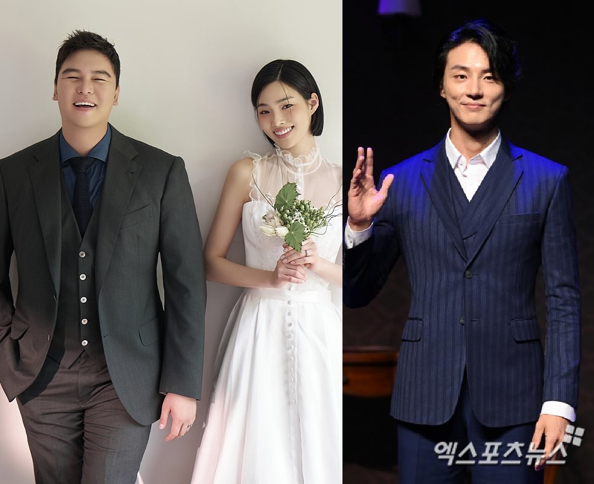 결혼을 앞둔 배우 이장우·조혜원과 윤시윤.