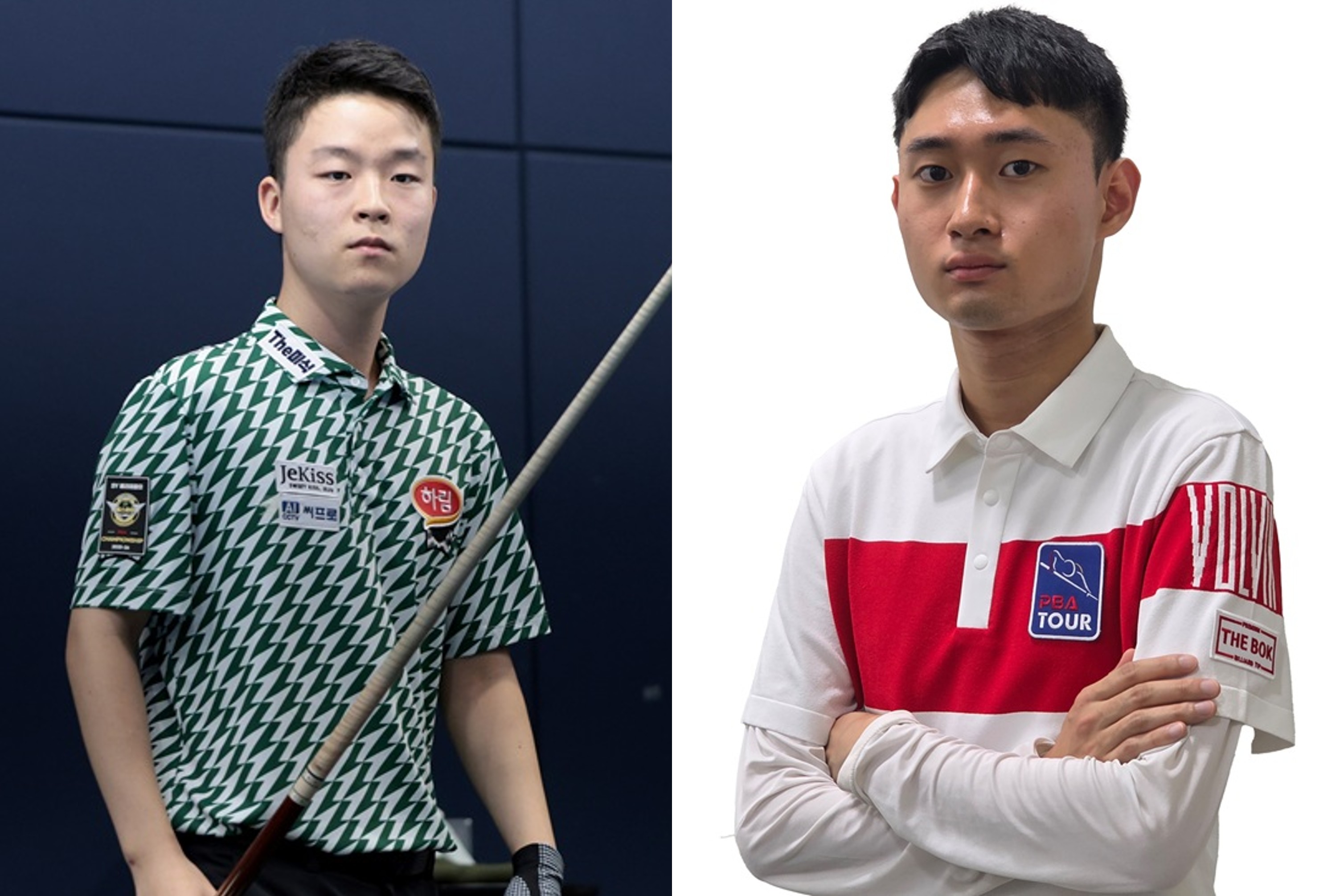 김영원(좌)과 전재형(우). PBA