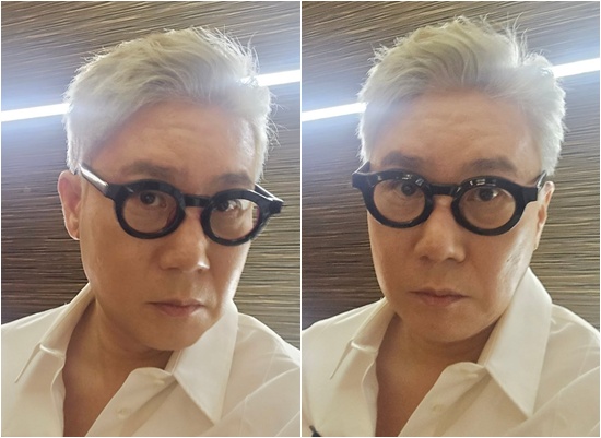 백발로 변신한 이상민