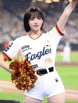 한화 여신 등장! 하지원, '섹시 MVP' 플레이오프서 빛나는 라인
