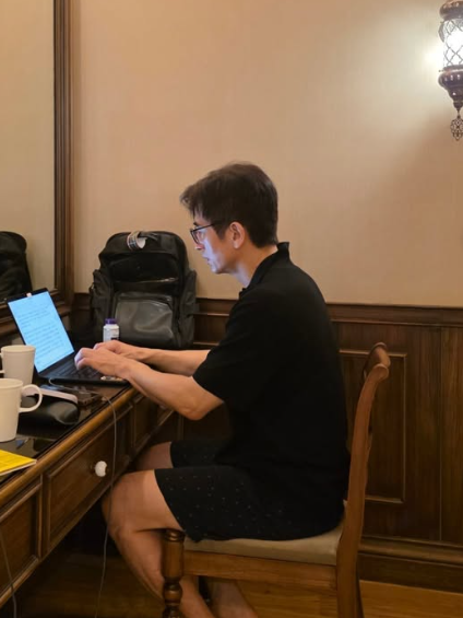 차인표. 사진=신애라 SNS