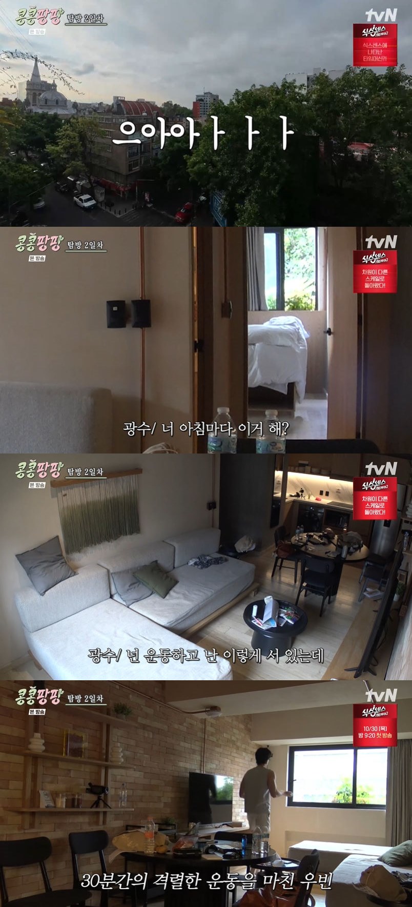 사진=tvN '콩 심은 데 콩 나서 웃음팡 행복팡 해외탐방' 방송 화면