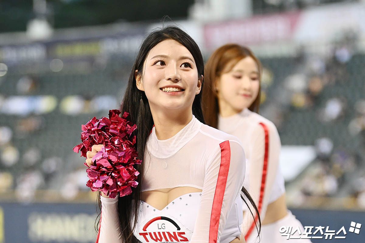 전 LG트윈스 치어리더 김이서가 근황을 공개했다.