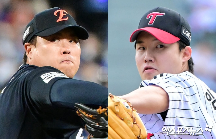 한화 이글스와 LG 트윈스는 27일 서울 잠실구장에서 2025 신한 SOL Bank KBO리그 포스트시즌 한국시리즈 2차전을 치른다. 1차전은 LG가 8-2로 잡은 가운데, 2차전 선발로 한화 류현진, LG 임찬규가 예고됐다. 엑스포츠뉴스DB