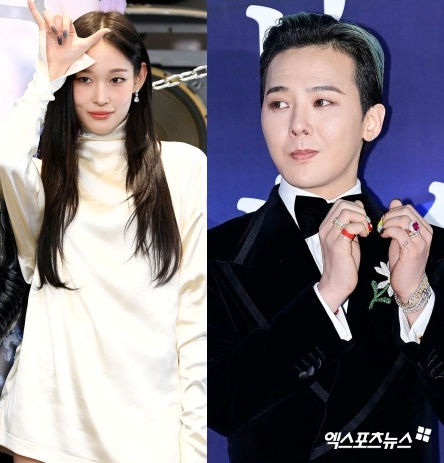 (왼쪽부터) 애니, 지드래곤.