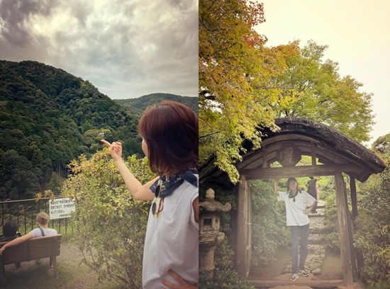 여행 중인 공효진. 사진=공효진 계정