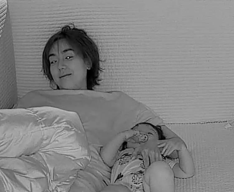 이은형과 아들 현조 