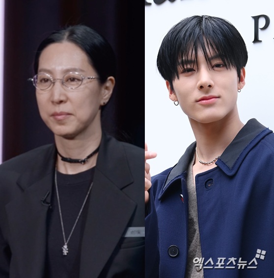 왼쪽 '저스트 메이크업' 손테일, 오른쪽 더보이즈 에릭