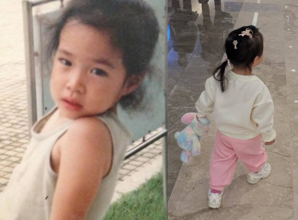 이민정 어릴 때 사진, 이민정 딸 서이 양