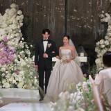 윤선우♥김가은, 10년 비밀 열애 끝 럭셔리 결혼식…임윤아→김재원 참석 [엑's 이슈]