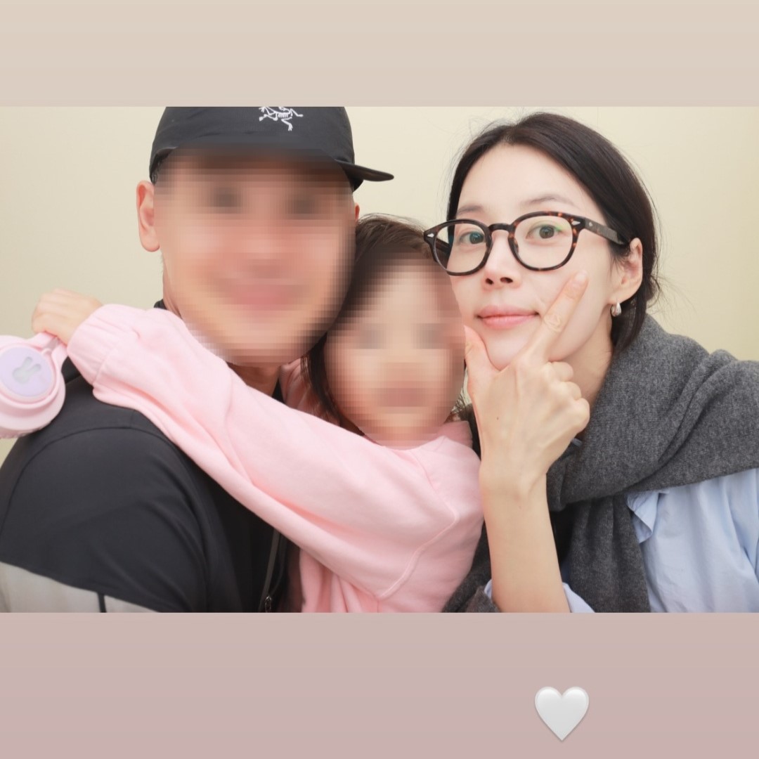 한지혜 가족사진