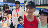'암투병' 안나·진태현, 건강 되찾고 달린다…♥가족과 희망의 마라톤 '감동' [엑's 이슈]