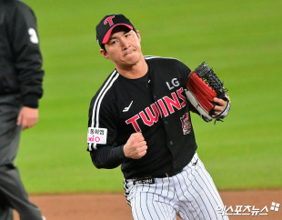 오지환 ‘결정적인 더블플레이’[포토]