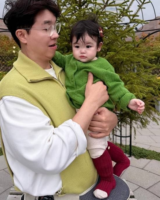 박수홍과 딸 재이