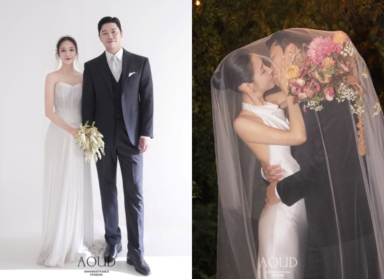 22기 옥순, 경수 웨딩화보