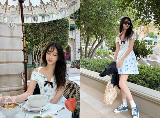 일상을 보내는 이지아. 사진=이지아 계정