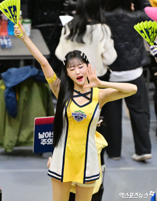 정가예 치어리더 ‘귀여움은 두 배’’[엑's HD포토]
