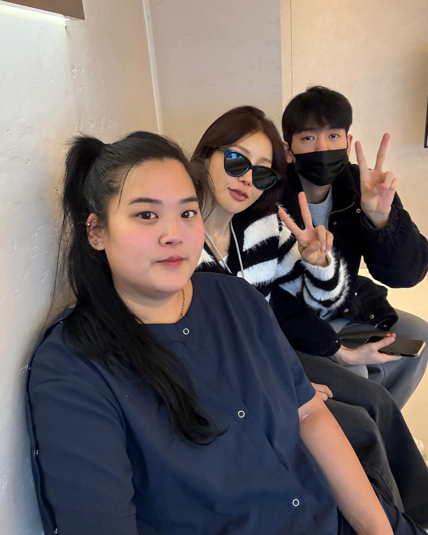 (왼쪽부터) 박수지, 미나, 류필립.