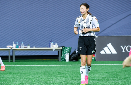 송해나. 사진=SBS '골 때리는 그녀들'