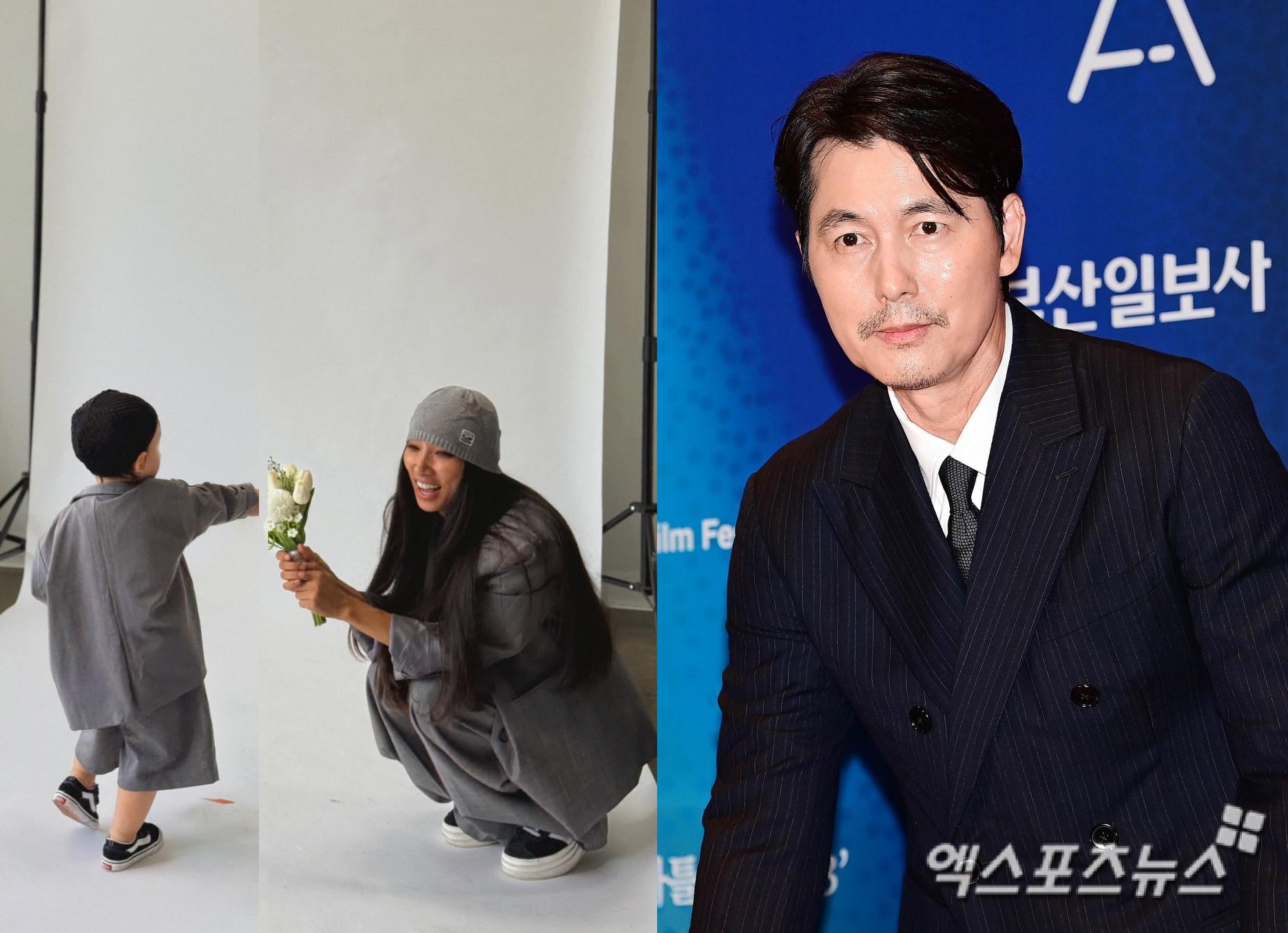 문가비와 아들, 정우성