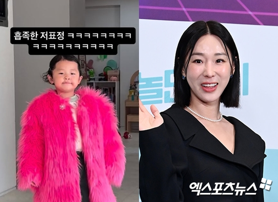 이지혜 딸 엘리, 이지혜 (왼쪽부터)