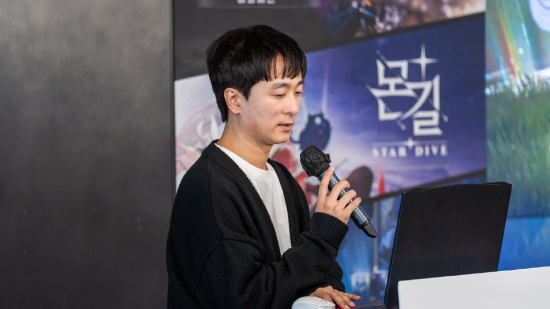 ‘몬길: 스타다이브’의 넷마블몬스터 이동조 PD