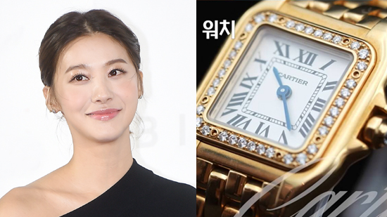 배우 유인영이 구매한 시계는 까르띠에 '팬더 드 까르띠에'로, 현재 공홈가 5200만 원에 달한다.