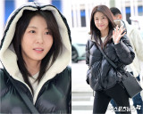 하지원 '동안 미모 자랑하며 뉴욕 출국'