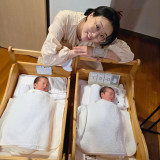 '손민수♥' 임라라, 쌍둥이 향한 애틋함 폭발…내 배에 어떻게 들어있었을까 [★해시태그]