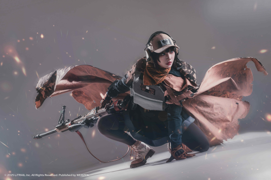 '트리네' 역을 맡은 모델 '웰'