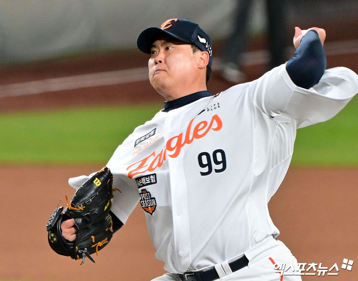 2010 광저우 아시안게임을 마지막으로 태극마크와 인연이 없었던 한화 이글스 류현진. 사진 엑스포츠뉴스 DB